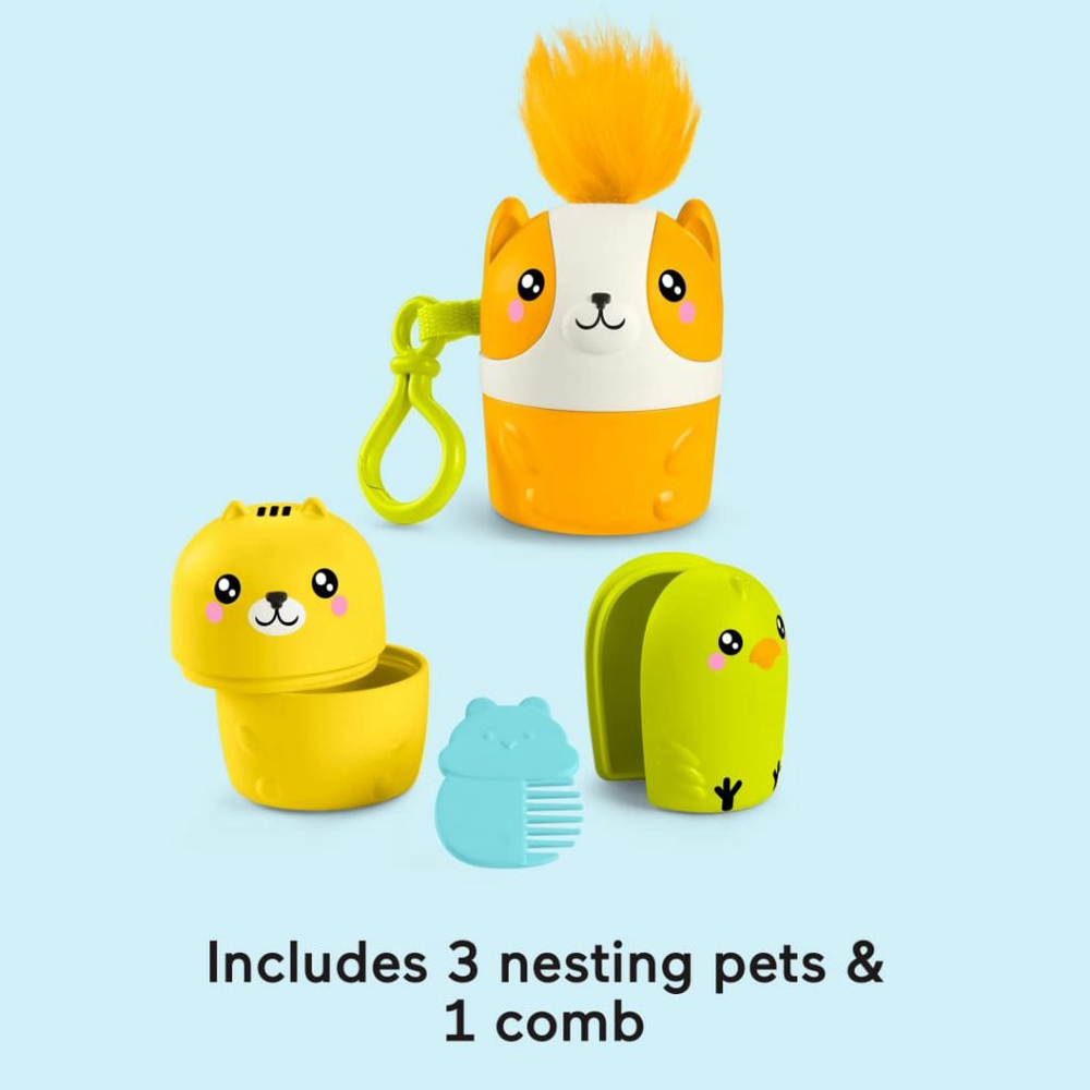 Fisher-Price FP Pets On-The-Go Nesting Pets Stacking Toy For Preschool Kids - Picture 5 of 6